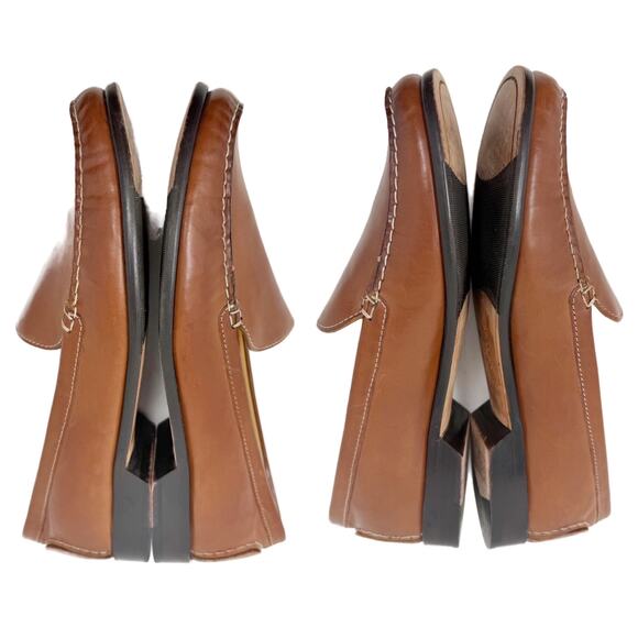 Cole Haan Stitched Moc Toe Loafers Womens 8.5 B Leather Slip-On Flats - Picture 5 of 16